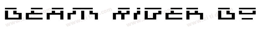 Beam Rider Bold字体转换